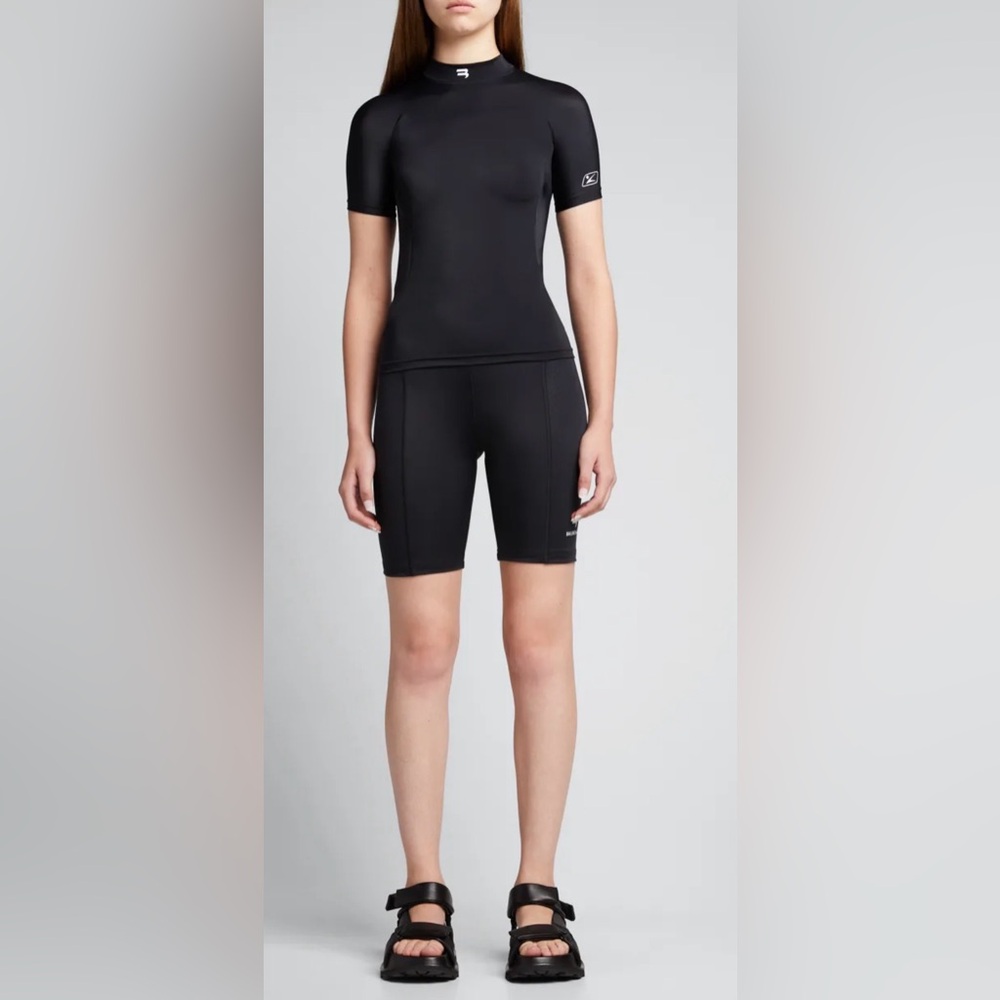 Balenciaga Black Women's Bike Shorts NWT